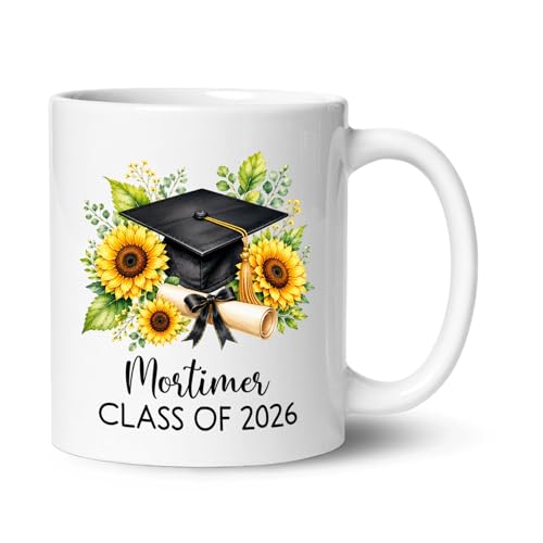 Personalized Name Class Graduate Graduation | Customised Coffee Mug | 11 OZ