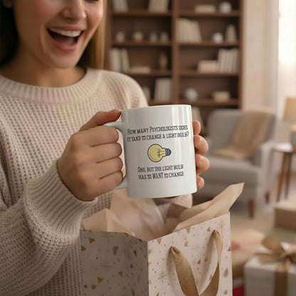 Psychology Gifts Psychologist Funny | Ceramic Coffee Mug | 11 OZ