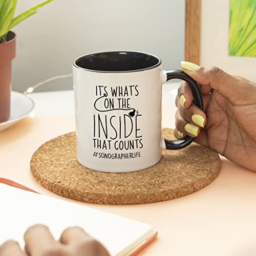 Sonographer Sonography Gifts Ultrasound Tech | Ceramic Coffee Mug | 11 OZ
