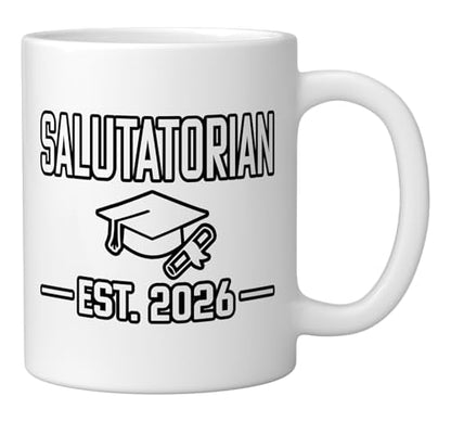 Salutatorian Class of 2026 Graduation Honor | Ceramic Coffee Mug | 11 OZ