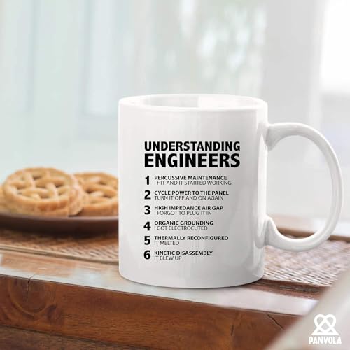 Understanding Engineers Funny Engineer Gifts | Ceramic Coffee Mug | 11 OZ