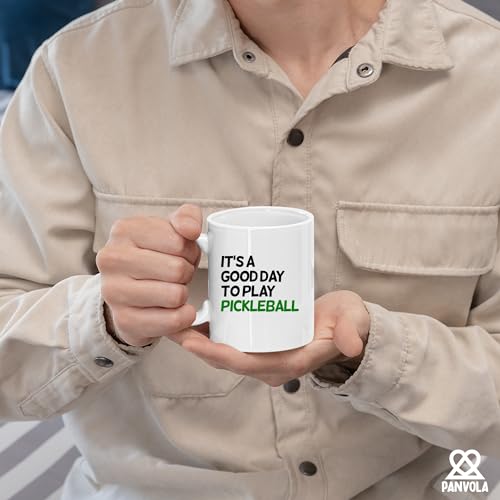 It s A Good Day to Play Pickleball Sports | Ceramic Coffee Mug | 11 OZ