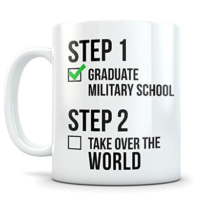 Military School Graduation Gifts Science | Ceramic Coffee Mug | 11 OZ