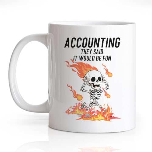 Accounting They Said It Would Be Fun | Ceramic Coffee Mug | 11 OZ