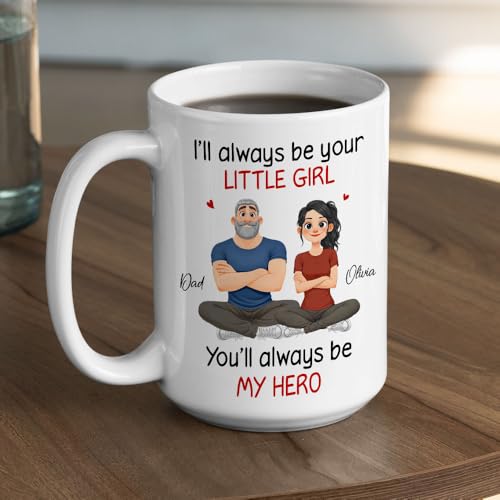Wrappiness Personalized Daughter From Dad | Customised Coffee Mug | 11 OZ