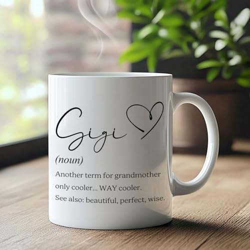 Gigi Grandma Gifts for Grandmother from | Ceramic Coffee Mug | 11 OZ