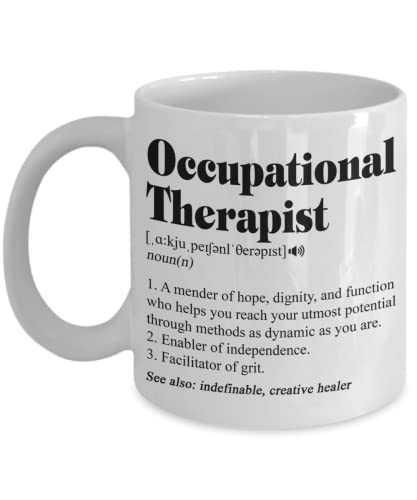 HTDesigns Occupational Therapy Definition | Ceramic Coffee Mug | 11 OZ