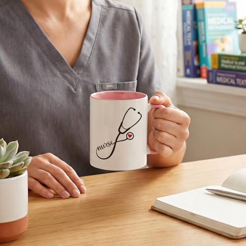 Funny Nurse Gifts for Women Men Nutrition | Ceramic Coffee Mug | 11 OZ