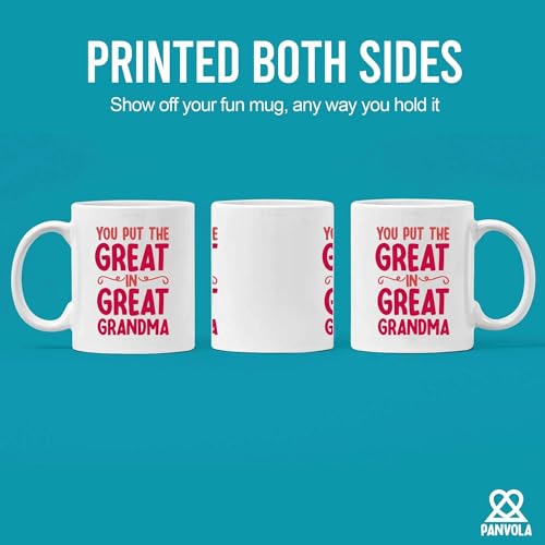 You Put the Great in Grandma Mother s Day Gift | Ceramic Coffee Mug | 11 OZ