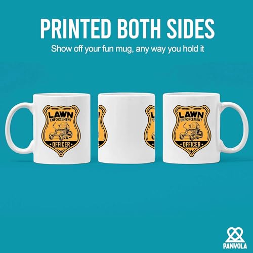Lawn Enforcement Officer Gardener Gifts | Ceramic Coffee Mug | 11 OZ