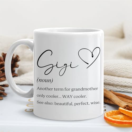 Gigi Grandma Gifts for Grandmother from | Ceramic Coffee Mug | 11 OZ