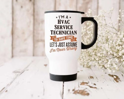 Graduation Gift Well I m Hvac Service | Ceramic Coffee Mug | 11 OZ