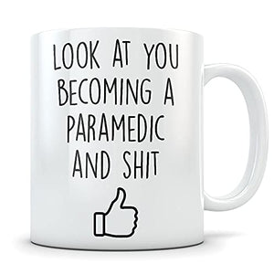 EMT graduation gift grad graduate student | Ceramic Coffee Mug | 11 OZ