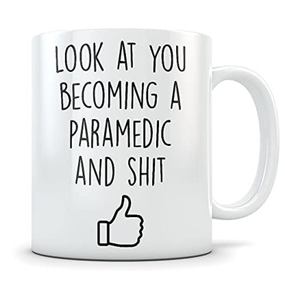 EMT graduation gift grad graduate student | Ceramic Coffee Mug | 11 OZ