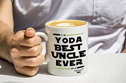 Fathers Day Gift for Uncles from Niece Nephew | Ceramic Coffee Mug | 11 OZ