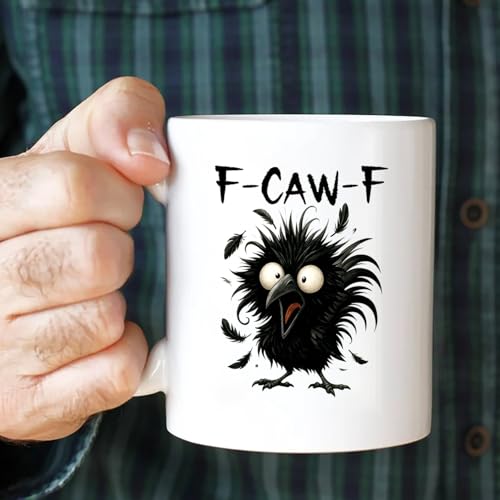 Personalized FCAWF Crow Humor Accent Funny | Customised Coffee Mug | 11 OZ