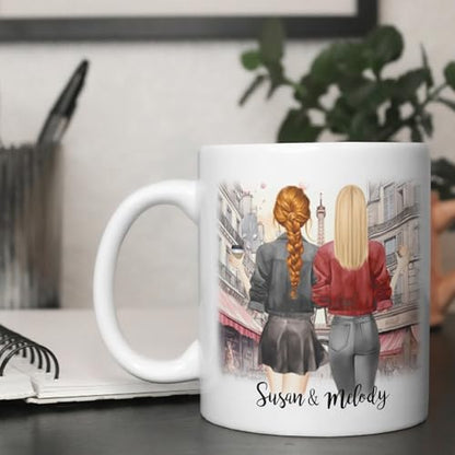 Personalized Sister Birthday Gifts Mother s | Customised Coffee Mug | 11 OZ