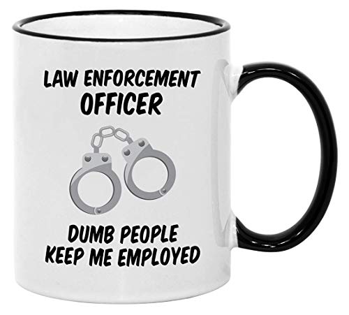 Law Enforcement Gifts for Men and Women Police | Ceramic Coffee Mug | 11 OZ