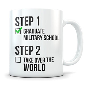 Military School Graduation Gifts Science | Ceramic Coffee Mug | 11 OZ