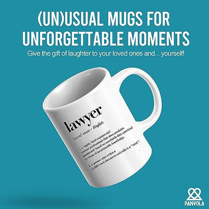 Lawyer Definition Gifts Law Student Graduation | Ceramic Coffee Mug | 11 OZ