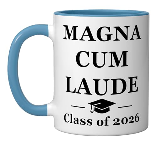Graduation Magna Cum Laude Class Of 2026 Grad | Ceramic Coffee Mug | 11 OZ