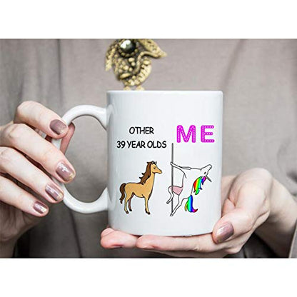 Funny 39th Birthday Gifts for Women Gift 1983 | Ceramic Coffee Mug | 11 OZ