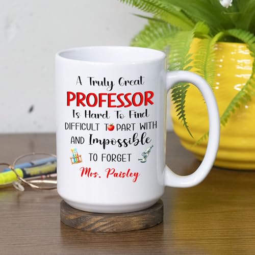 Personalized Retired Professors A Truly | Customised Coffee Mug | 11 OZ