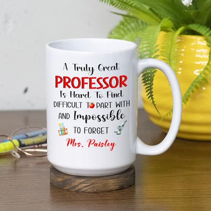 Personalized Retired Professors A Truly | Customised Coffee Mug | 11 OZ