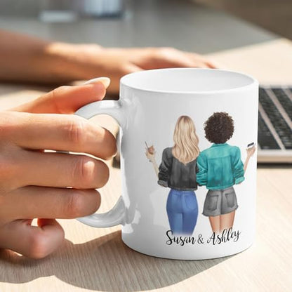 Custom Mother s Day Gifts for Cousins | Customised Coffee Mug | 11 OZ