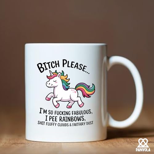 Bitch Please I m So Fabulous Funny Unicorn | Ceramic Coffee Mug | 11 OZ