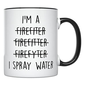 Firefighter Gifts for Men Women Funny Fireman | Ceramic Coffee Mug | 11 OZ