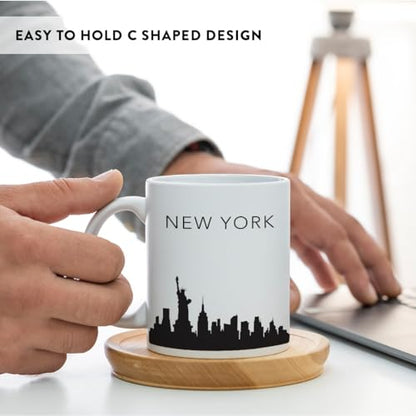 Tourist Travel Souvenir Gift New York United | Ceramic Coffee Mug | 11 OZ