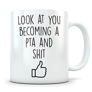 PTA Graduation Gifts Future Physical Therapist | Ceramic Coffee Mug | 11 OZ