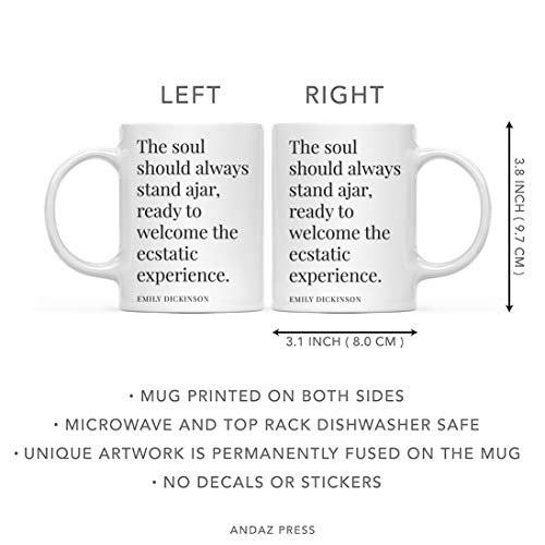 Motivational Inspirational Gift The Soul | Ceramic Coffee Mug | 11 OZ