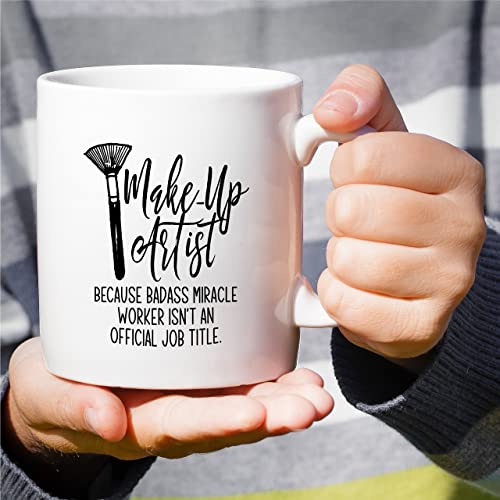 Funny Miracle Worker Isn t Official Job Make | Ceramic Coffee Mug | 11 OZ