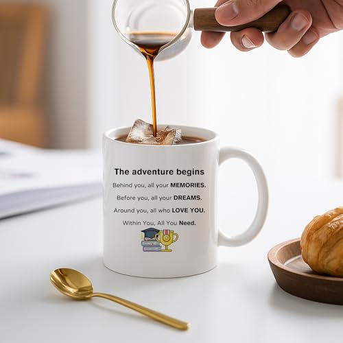 Mens Gifts for Christmas Graduation Her Him | Ceramic Coffee Mug | 11 OZ