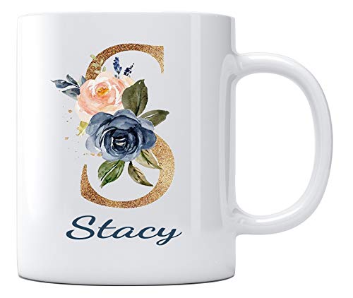 Mothers Day Presents with Name Stacy Gift from | Ceramic Coffee Mug | 11 OZ