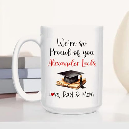Congrats Graduate We re So Proud Of You | Customised Coffee Mug | 11 OZ