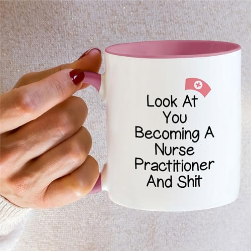 Funny Look at You Becoming a Nurse | Ceramic Coffee Mug | 11 OZ