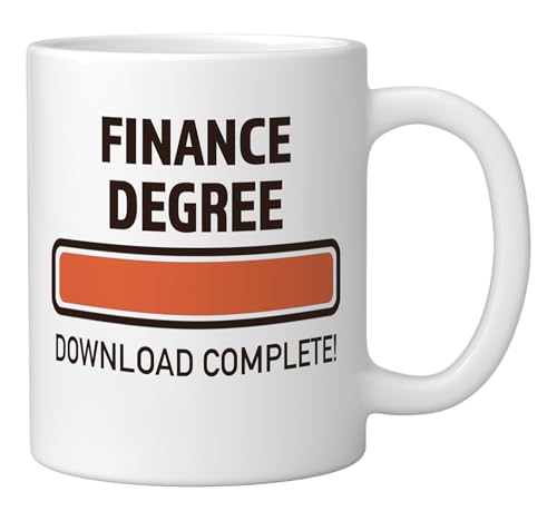 Finance Degree Graduation Appreciation | Ceramic Coffee Mug | 11 OZ
