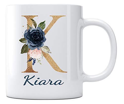 Happy Mothers Day with Name Kiara Best Gifts | Ceramic Coffee Mug | 11 OZ