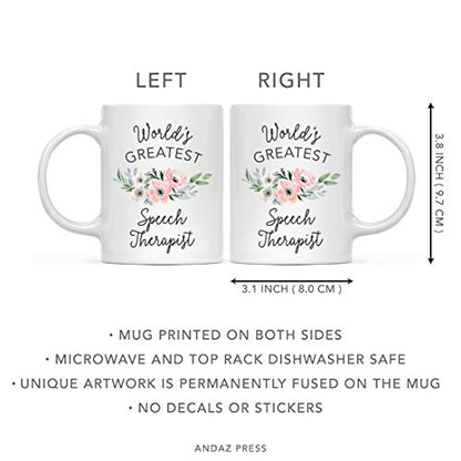 Gift for Women World s Greatest Speech Funny | Ceramic Coffee Mug | 11 OZ
