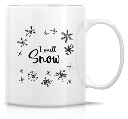 Funny I Smell Snow Christmas Season Sarcasm | Ceramic Coffee Mug | 11 OZ