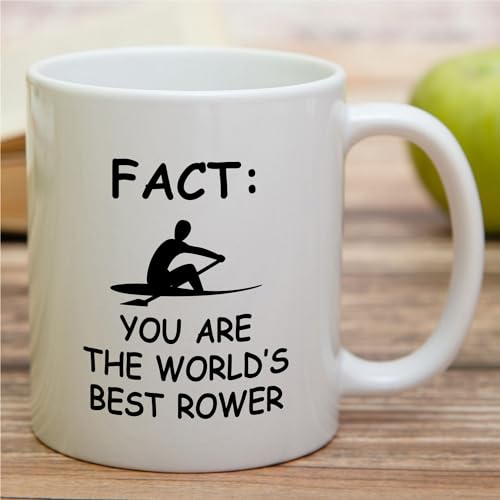 Funny for Rower Rowing Enthusiasts Sarcastic | Ceramic Coffee Mug | 11 OZ