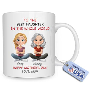 Wrappiness To My Daughter Personalized | Customised Coffee Mug | 11 OZ