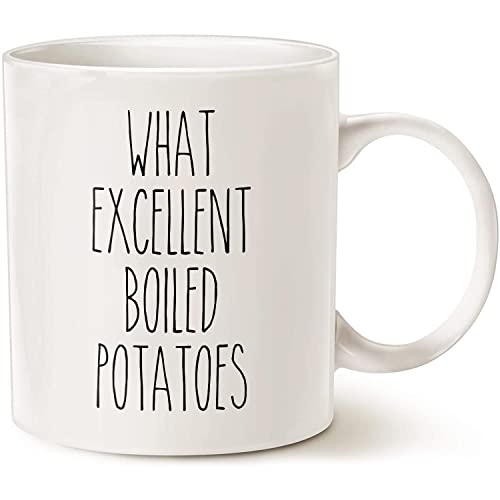 What Excellent Boiled Potatoes Book Lover Gift | Ceramic Coffee Mug | 11 OZ