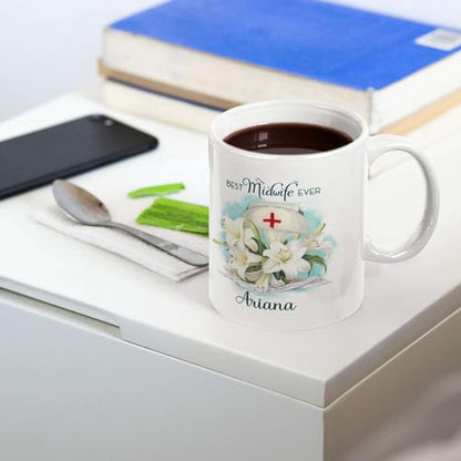 Awesome Midwife Nurse Porcelain | Customised Coffee Mug | 11 OZ