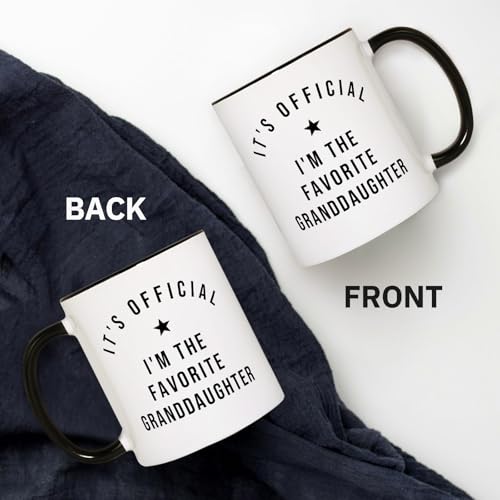 Granddaughter Gifts from Grandma Grandpa Funny | Ceramic Coffee Mug | 11 OZ