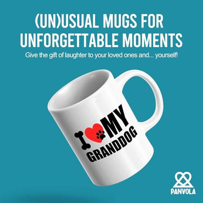 I Love My Granddog Dog Lover Gifts For Owners | Ceramic Coffee Mug | 11 OZ