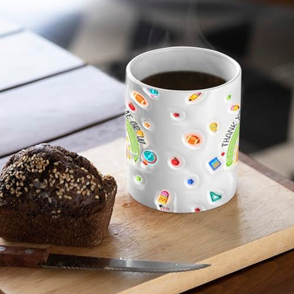 Thank You For Helping Me Grow Personalized | Customised Coffee Mug | 11 OZ